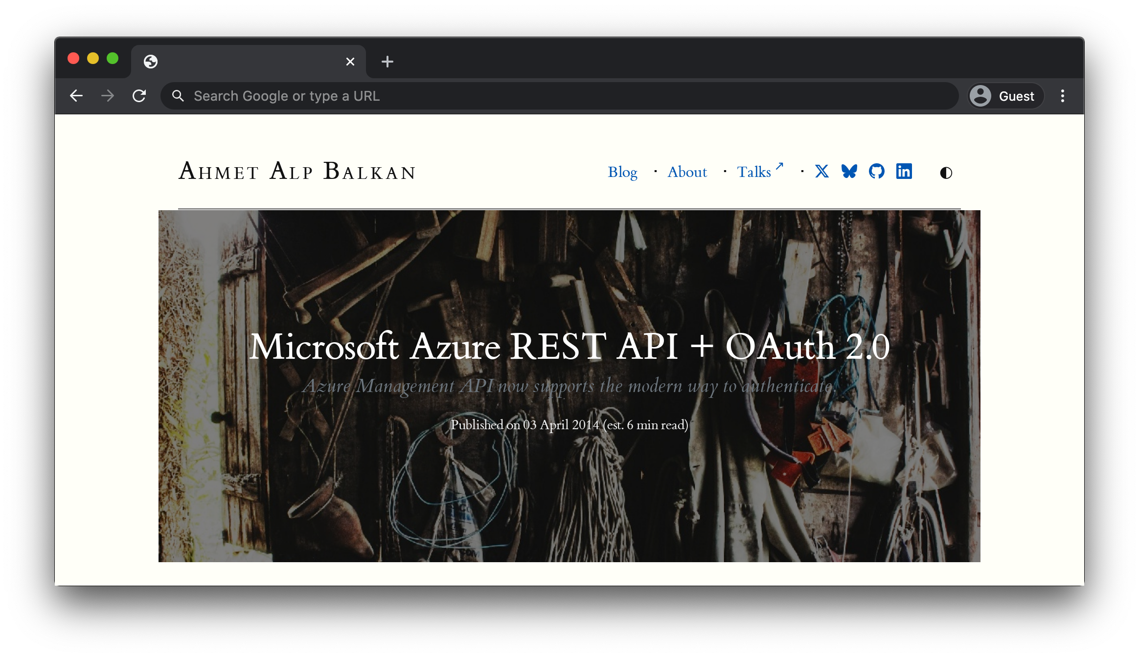 Microsoft Azure REST API + OAuth 2.0